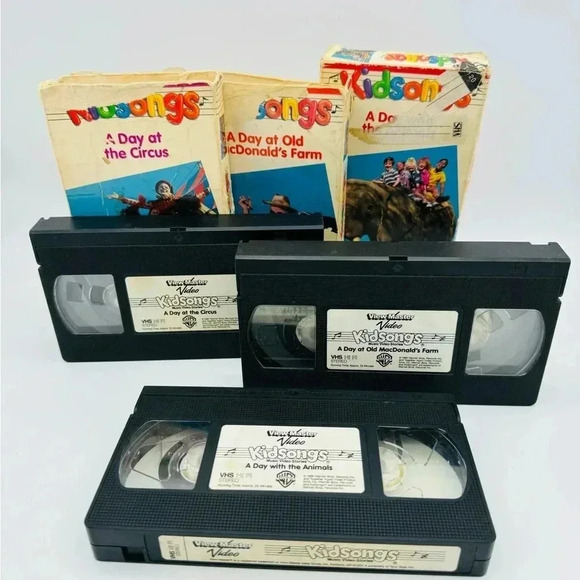 Kids Songs Tap Video Sing Along VHS Tapes Movies - Picture 6 of 6